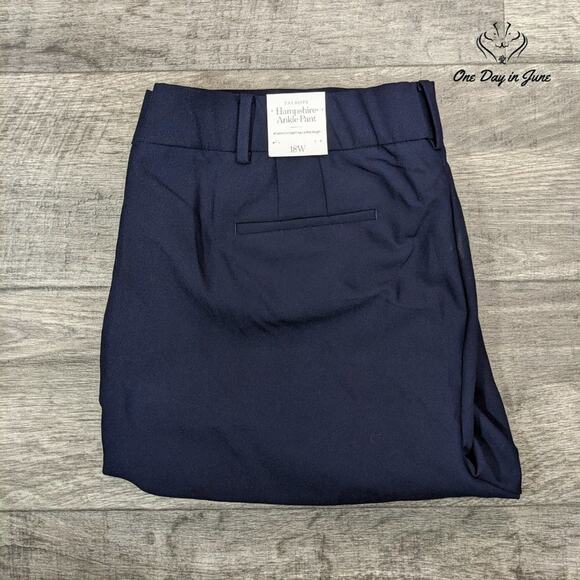 Talbots Plus Size Hampshire Ankle Pants Size 18W - Picture 6 of 6